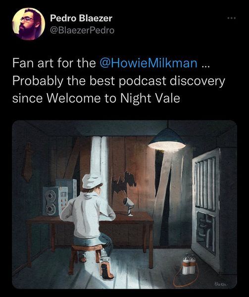 Fan art for The Milkman of St. Gaff's